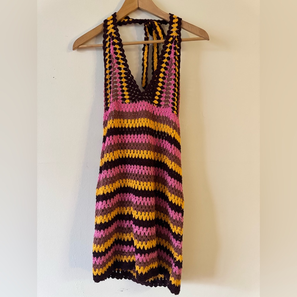 Colorful Knit Zara Dress